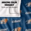 Bucknell University Bison Blanket, 36" x 58", Logo Pattern, Silky Touch Super Soft Throw view 4