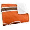 Bowling Green State University Wildcats Blanket, 36" x 58", Primary Logo Stripes, Silky Touch Super Soft Throw view 3