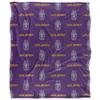 University of Albany Great Danes Blanket, 50" x 60", Logo Pattern, Silky Touch Super Soft Throw view 2