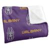 University of Albany Great Danes Blanket, 50" x 60", Logo Pattern, Silky Touch Super Soft Throw view 3