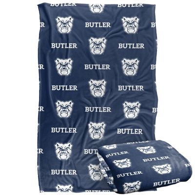 Butler University Bulldogs Blanket, 36" x 58", Logo Pattern, Silky Touch Super Soft Throw