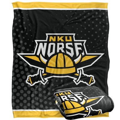 Northern Kentucky Univeristy Norse Blanket, 50" x 60", Logo Dots, Silky Touch Super Soft Throw