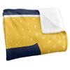 East Tennessee State University Lions Blanket, 50" x 60", Logo Dots, Silky Touch Super Soft Throw view 3