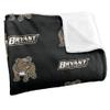 Bryant University Bulldogs Blanket, 36" x 58", Logo Pattern, Silky Touch Super Soft Throw view 3