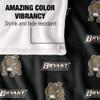 Bryant University Bulldogs Blanket, 36" x 58", Logo Pattern, Silky Touch Super Soft Throw view 4