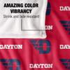 University of Dayton Flyers Blanket, 50" x 60", Logo Pattern, Silky Touch Super Soft Throw view 4
