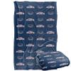 Florida Atlantic University Owls Blanket, 36" x 58", Logo Pattern, Silky Touch Super Soft Throw view 1
