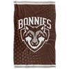St. Bonaventure University Bonnies Blanket, 36" x 58", Logo Dots, Silky Touch Super Soft Throw view 2