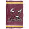 Colorado Mesa University Mavericks Blanket, 36" x 58", Primary Logo Stripes, Silky Touch Super Soft Throw view 2