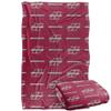 Henderson State University Reddies Blanket, 36" x 58", Logo Pattern, Silky Touch Super Soft Throw view 1