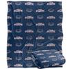 Florida Atlantic University Owls Blanket, 50" x 60", Logo Pattern, Silky Touch Super Soft Throw view 1