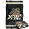Bryant University Bulldogs Blanket, 36" x 58", Primary Logo Stripes, Silky Touch Super Soft Throw view 1