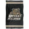 Bryant University Bulldogs Blanket, 36" x 58", Primary Logo Stripes, Silky Touch Super Soft Throw view 2
