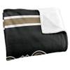 Bryant University Bulldogs Blanket, 36" x 58", Primary Logo Stripes, Silky Touch Super Soft Throw view 3