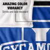 Indiana State University Sycamores Blanket, 50" x 60", Primary Logo Stripes, Silky Touch Super Soft Throw view 4