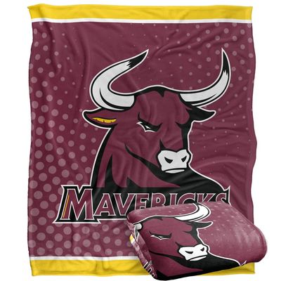 Colorado Mesa University Mavericks Blanket, 50" x 60", Logo Dots, Silky Touch Super Soft Throw