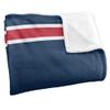 Florida Atlantic University Owls Blanket, 36" x 58", Primary Logo Stripes, Silky Touch Super Soft Throw view 3