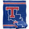 Louisiana Tech Bulldogs Blanket, 50" x 60", Primary Logo Stripes, Silky Touch Super Soft Throw view 1