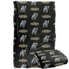 Framingham State University Rams Blanket, 36" x 58", Logo Pattern, Silky Touch Super Soft Throw view 1