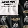 Framingham State University Rams Blanket, 36" x 58", Logo Pattern, Silky Touch Super Soft Throw view 4