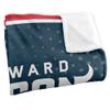 Howard University Bison Blanket, 36" x 58", Logo Dots, Silky Touch Super Soft Throw view 3