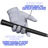 Bionic Men's StableGrip with NaturalFit 2.0 Golf Glove with Dual Expansion Thumb for Best Fit - Premium Cabretta Leather (Gray, XX-Large, Left) view 4