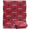 Bridgewater State Univeristy Bears Blanket, 50" x 60", Logo Pattern, Silky Touch Super Soft Throw view 1