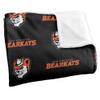Sam Houston State University Bearkats Blanket, 50" x 60", Logo Pattern, Silky Touch Super Soft Throw view 3