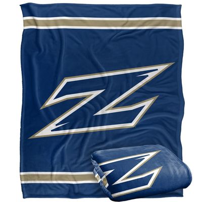 University of Akron Zips Blanket, 50" x 60", Primary Logo Stripes, Silky Touch Super Soft Throw