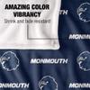 Monmouth Univeristy Hawks Blanket, 36" x 58", Logo Pattern, Silky Touch Super Soft Throw view 4