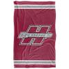 Henderson State University Reddies Blanket, 36" x 58", Primary Logo Stripes, Silky Touch Super Soft Throw view 2