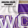Western Carolina University Catamounts Blanket, 50" x 60", Primary Logo Stripes, Silky Touch Super Soft Throw view 4