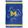 Mcneese State University Cowboy Blanket, 36" x 58", Primary Logo Stripes, Silky Touch Super Soft Throw view 2