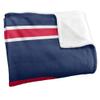 University of Dayton Flyers Blanket, 50" x 60", Primary Logo Stripes, Silky Touch Super Soft Throw view 3