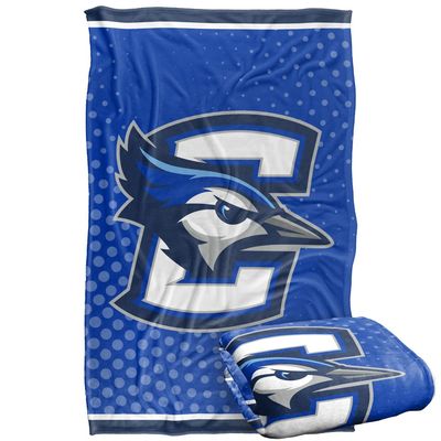 Creighton University Blue Jays Blanket, 36" x 58", Logo Dots, Silky Touch Super Soft Throw