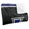 Westfield State University Owls Blanket, 50" x 60", Logo Dots, Silky Touch Super Soft Throw view 3