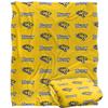 Towson University Tigers Blanket, 50" x 60", Logo Pattern, Silky Touch Super Soft Throw view 1
