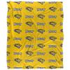 Towson University Tigers Blanket, 50" x 60", Logo Pattern, Silky Touch Super Soft Throw view 2