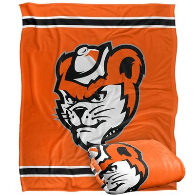 Sam Houston State University Bearkats Blanket, 50" x 60", Primary Logo Stripes, Silky Touch Super Soft Throw