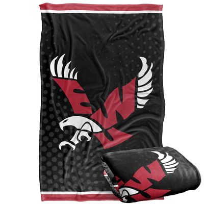 Eastern Washington University Eagles Blanket, 36" x 58", Logo Dots, Silky Touch Super Soft Throw