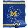 Mcneese State University Cowboy Blanket, 50" x 60", Primary Logo Stripes, Silky Touch Super Soft Throw view 1