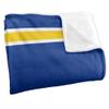 Mcneese State University Cowboy Blanket, 50" x 60", Primary Logo Stripes, Silky Touch Super Soft Throw view 3