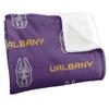 University of Albany Great Danes Blanket, 36" x 58", Logo Pattern, Silky Touch Super Soft Throw view 3