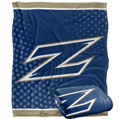 University of Akron Zips Blanket, 50" x 60", Logo Dots, Silky Touch Super Soft Throw