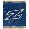 University of Akron Zips Blanket, 50" x 60", Logo Dots, Silky Touch Super Soft Throw view 2