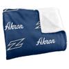 University of Akron Zips Blanket, 50" x 60", Logo Pattern, Silky Touch Super Soft Throw view 3