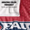 Florida Atlantic University Owls Blanket, 36" x 58", Logo Dots, Silky Touch Super Soft Throw view 4