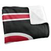 University of Nebraska at Omaha Wildcats Blanket, 50" x 60", Primary Logo Stripes, Silky Touch Super Soft Throw view 3