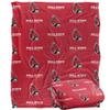 Ball State University Cardinals Blanket, 50" x 60", Logo Pattern, Silky Touch Super Soft Throw view 1