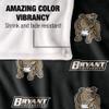 Bryant University Bulldogs Blanket, 50" x 60", Logo Pattern, Silky Touch Super Soft Throw view 4